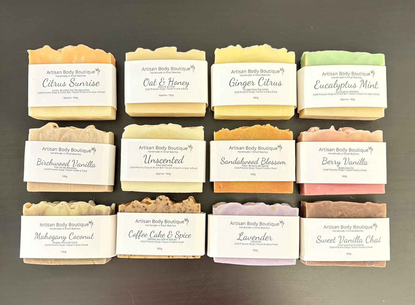 Cold Process Handmade Artisan Soap & Shave Bars