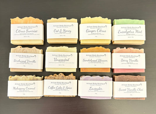 Cold Process Handmade Artisan Soap & Shave Bars