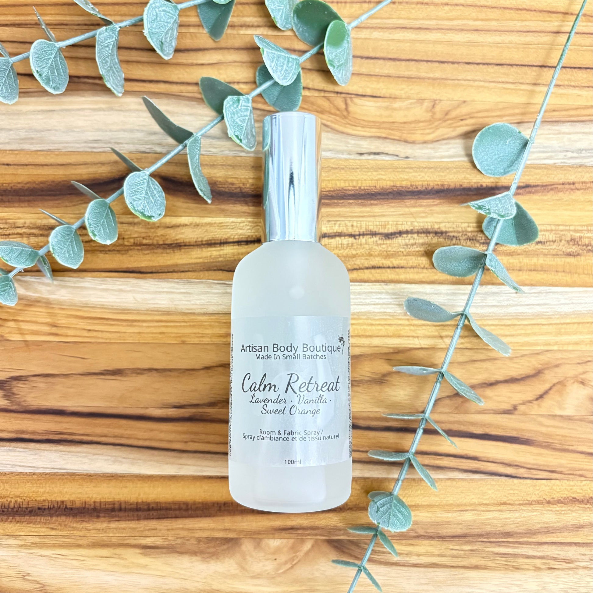 Room & Linen Spray – Calming, Cozy & Energizing Scents – 100ml Aromatherapy Mist