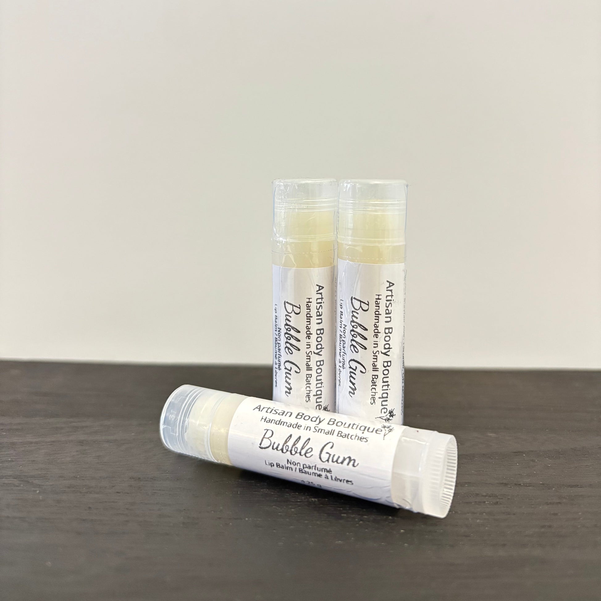 Bubble gum lip balm – fun and nostalgic scent in a creamy moisturizing balm