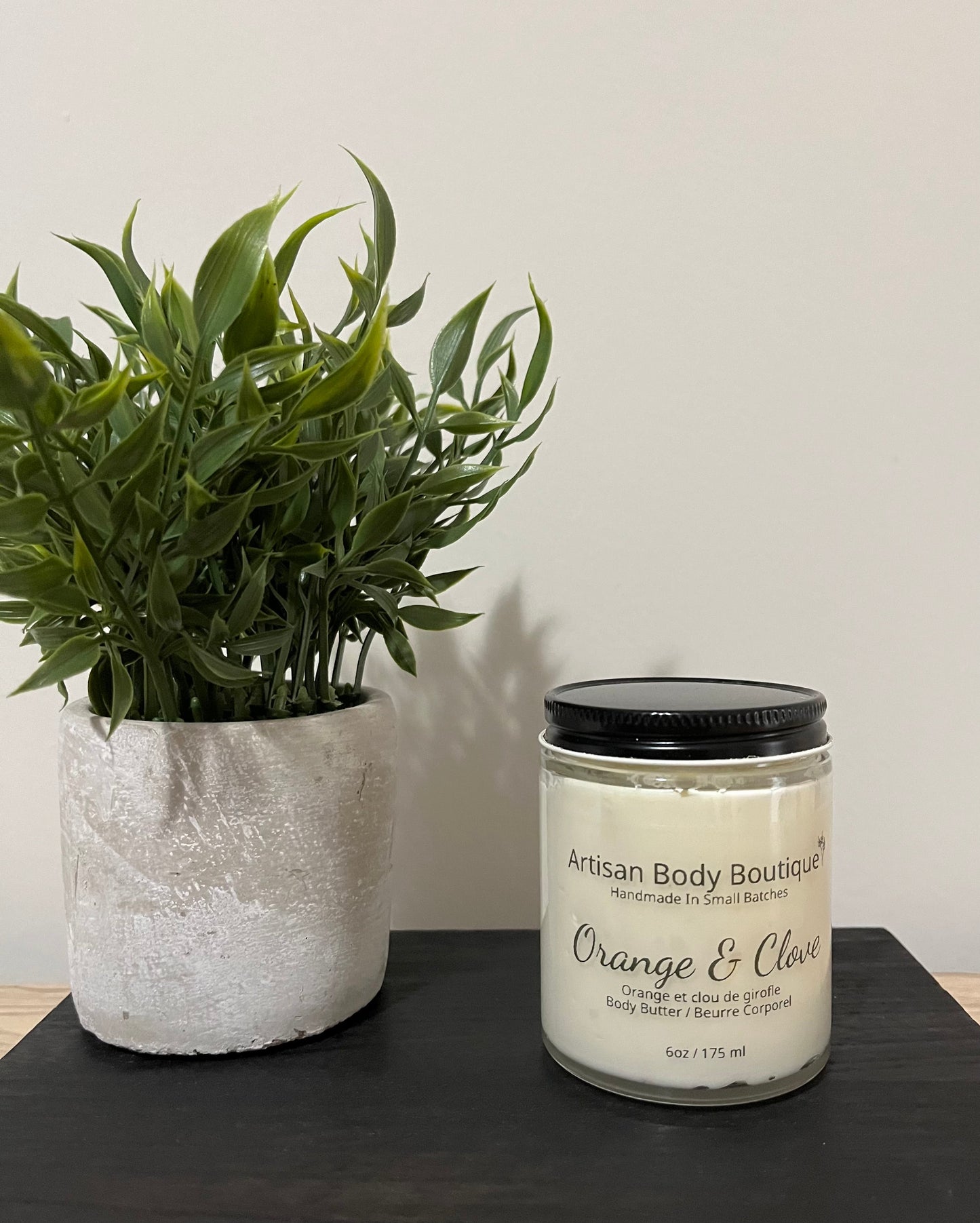 Orange Clove body butter – spicy citrus-scented, ultra-hydrating body cream with nourishing shea butter and natural oils